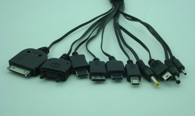 【廠(chǎng)家供應(yīng) 一分十充電線(xiàn) 電源線(xiàn) USB轉(zhuǎn)十種手機(jī)充電接頭 全銅材質(zhì)】?jī)r(jià)格,廠(chǎng)家,圖片,其他數(shù)碼產(chǎn)品及配件,深圳市悠然易族電子-